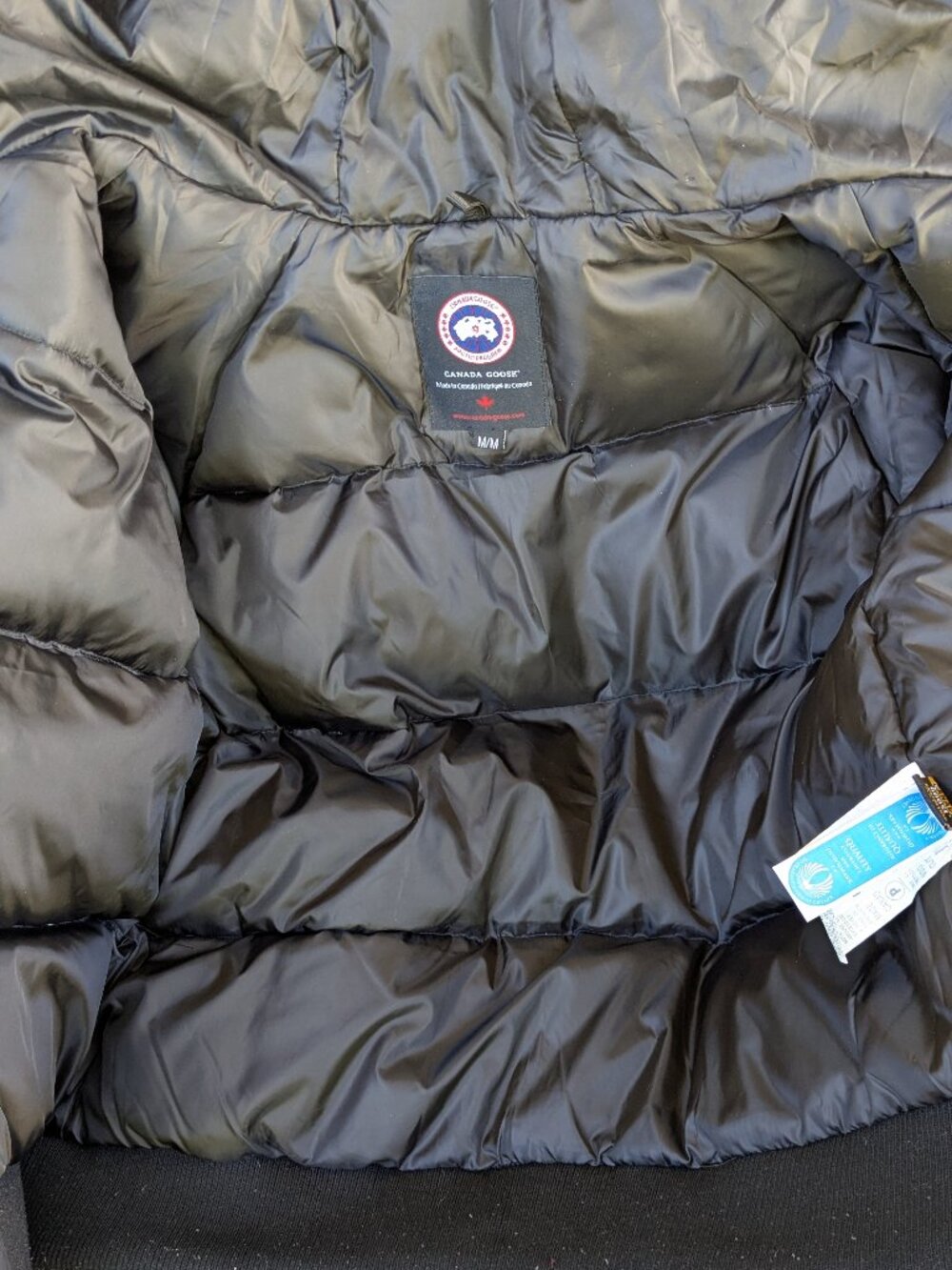 CANADA GOOSE  Chilliwack Bomber M size   (fur is missing)